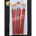 12 Multi shapes Artist Paint Brush Set For Water colour. 
