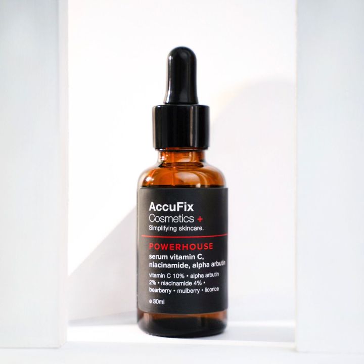 AccuFix Cosmetics Serum Vitamin C, Niacinamide, Alpha Arbutin (30ml) | AccuFix Cosmetics All in One 