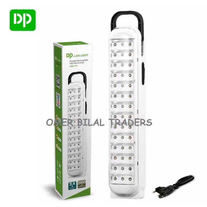 DP LED RECHARGEABLE EMERGENCY LIGHT LED-714B