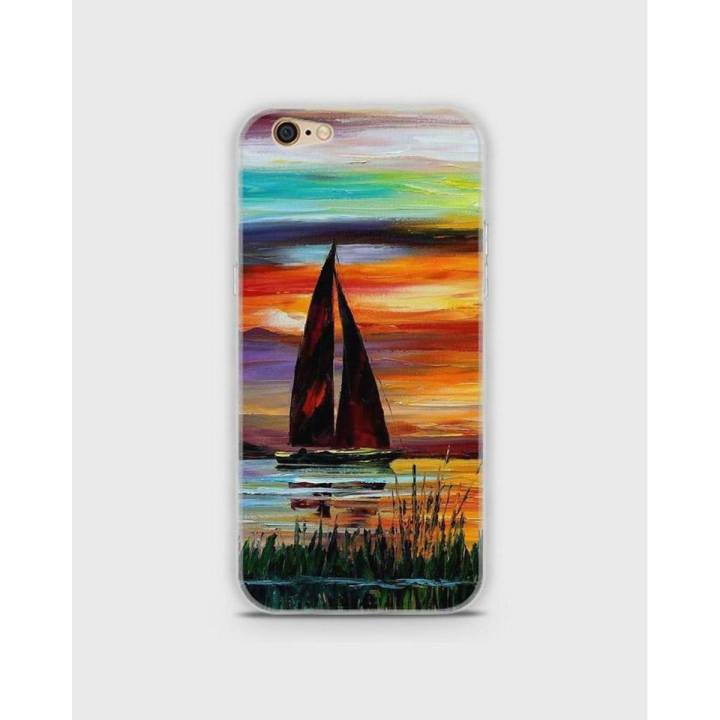 Cover For Oppo A57 Hybrid Soft Beautiful Paiting -1cover2820