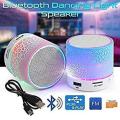 Portable Wireless LED Bluetooth Speaker with USB Slot for Music Plug & Play- MP3 Player - Aux Port - 3.5MM Audio Jack. 