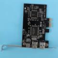 1394 Firewire Card,PCIe 3 Ports 1394A PCI Express to External IEEE. 