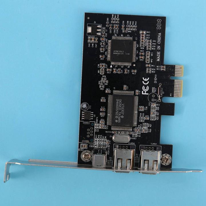 1394 Firewire Card,PCIe 3 Ports 1394A PCI Express to External IEEE