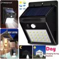 Motion Sensor Sunlight  LED Bright Lights Outdoor Garden Yard Wall Waterproof Solar Energy Lamp Night Lamps New. 