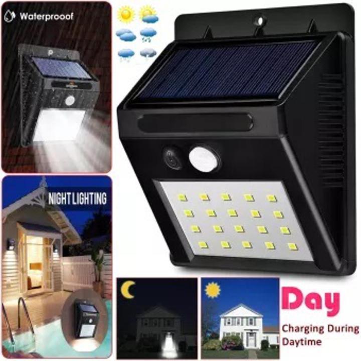 Motion Sensor Sunlight  LED Bright Lights Outdoor Garden Yard Wall Waterproof Solar Energy Lamp Night Lamps New