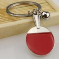 Pingpong Bat Ball Table Tennis Racket Keychain Car Key Chain Decor Ring Gift. 