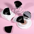Triangle Shape Velvet Powder Puffs Makeup Puff Velour Cosmetic Foundation Blender Sponge Soft Cotton Face Tools. 