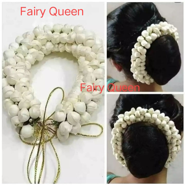 Artificial beli ful / jasmine flower hair gajra for girls and women - 1 pcs