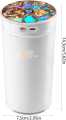 300ml Wireless Car Air Humidifier Timing Auto-off USB Diffuser Portable Car Humidification Mist Maker Equipment for Bedroom Auto. 