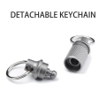 2X Titanium Quick Release Keychain,Detachable Key Ring Pull Apart Keychain,Key Holder Accessory for Bag/Purse/Belt. 