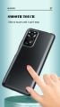 Lenuo for Xiaomi Redmi Note 11 4G / Redmi Note 11s 4G Case 4-corner Shockproof Protection Silicon Bumper + PC Frosted Semi Transparent Phone Back Cover. 