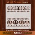 Greek Pattern Stencil Used for Wall Border DIY Painting Scrapbook Coloring Embossing Album Decorative Template.. 