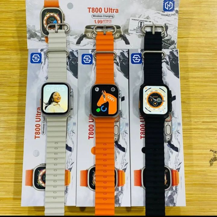T800 Ultra & T800 ultra 2 Smart Watch Series 8 - Bluetooth Call Smartwatch with Heart Rate and Sleep Monitoring