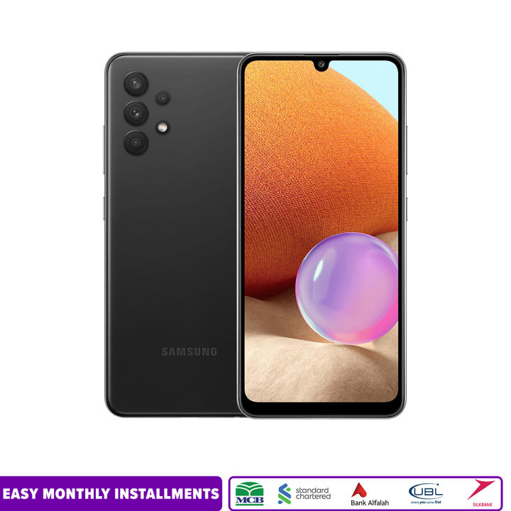 Samsung Galaxy A32 - Display 6.4 - Multi Quad Camera system -  RAM 6GB - ROM 128 GB - Battery 5000 mAh