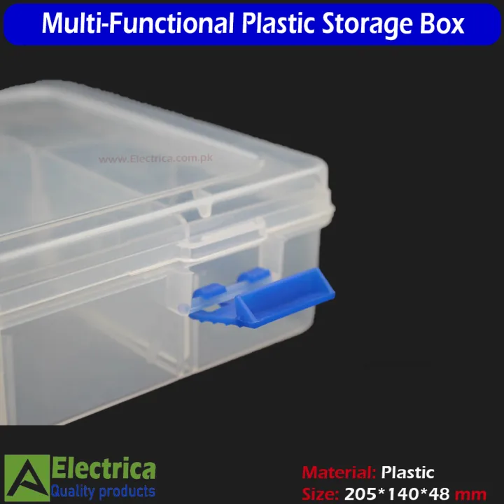 G200%20F200%20Multi-Functional%20Plastic%20Tool%20Box%20%E2%80%93%20Durable%20Organizer%20with%20Adjustable%20Compartments%20for%20Tools,%20Stationery,%20and%20Electronic%20Parts%20by%20Electrica%20-%20Image%203