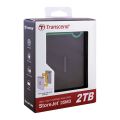 Transcend 2 TB 2.5 inch USB 3.0 Military-Grade Shock Resistance Portable Hard Drive. 