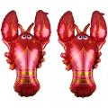 LOBSTER FOIL BALLOONS - PACK OF 2 FOIL BALLOONS - BABY SHARK FOIL BALLOONS. 