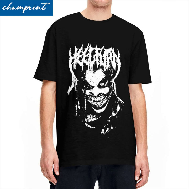 Men Women's The Fiend Wrestling T Shirt Bray Wyatt 100% Cotton Clothing Novelty Round Neck Tee Shirt Graphic Printed T-Shirt