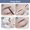 2024 Disposable Eyebrow Design Stencil Eyebrow Tint Airbrush Auxiliary Sticker for Brows Shaping with Single EyebrowsType Option. 
