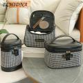ECHIDNA Makeup Organizer Case Space-saving Travel Make Up Organizer Bag. 
