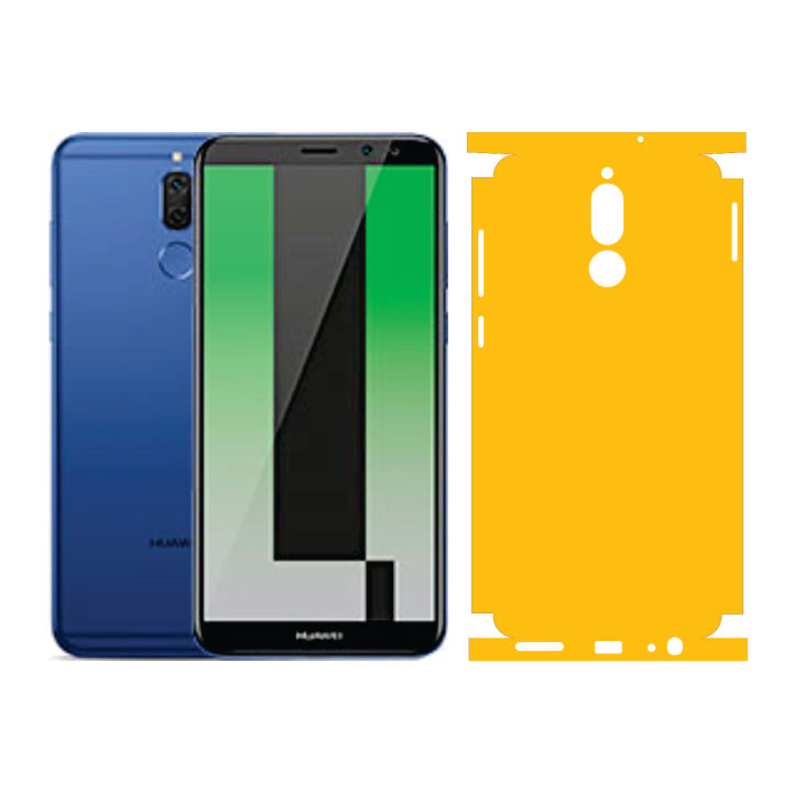 Back Paper For Huawei Mate 10 Lite Lamination Anti-Stain-0005 YELLOW Sheet Wrap Cover