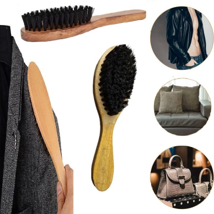 Wooden Coats Dust Remover Brush Also Use For Cloths, Sweater, Blazer, Pants