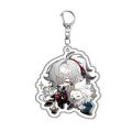 New Fuan Xuan Honkai: Star Rail Keychain March 7th Seele Anime Game Pendant Accessories Costume Prop Badge. 