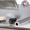 Waterproof Oil Proof Aluminum Foil Sticker Self Adhesive Wallpaper Kitchen Stove Wall Stickers. 