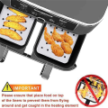 Air Fryer Parchment Paper for Foodi DZ201 with Dual Zone,2 Pcs Liners. 
