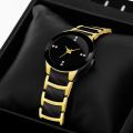 Anlogue Gold&black WoMen Watch Designer Fashion New Fashion Analog Watch - For Women. 