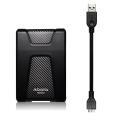 ADATA 4TB HD650 USB 3.2 Portable External Hard Drive Anti-Shock - Black. 