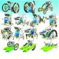 14 in 1 Educational Solar Robot - Multicolor. 