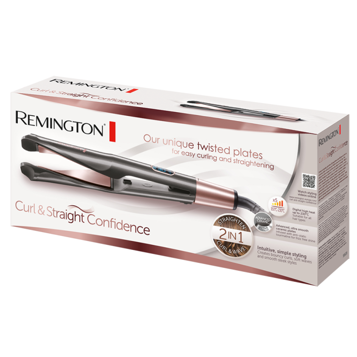 Remington S6606 Curl And Straight Confidence 2 in 1