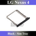 LG Nexus 4 SIM Tray Sim Jacket Sim Slot Sim Door For LG Nexus 4 - Black. 