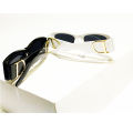 D-Shaped Vintage Rectangle Sunglasses For Women - Trendy Square Sun glasses For Men / Unisex. 