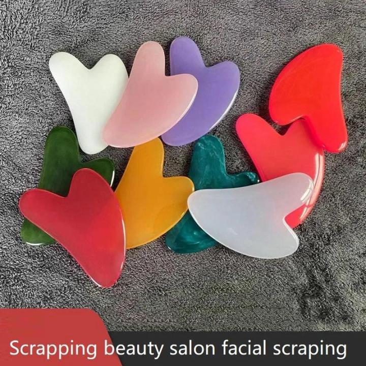 Gousha Stone Gowoman Gua Sha Facial Stone Gua Sha Visage Roller for Face Gousha Stone for The Face Gua Sha Tool Gouache Scraper
