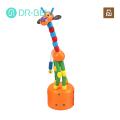 Easy to Carry Giraffe Toy Giraffe Toy Adorable Eco-friendly Dancing Portable Safe for Babies Colorful Puzzle Design Playtime Fun. 