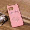 Oppo F17 Love Cat Mobile Cover For Girls. 