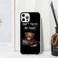 Do Not Dont Touch My Phone Phone Case For Iphone 16 15 14 13 Pro Max 12 Mini 11 X Xr Xs 7 Plus 8 + Se 2020 Art Fundas Back Cover. 