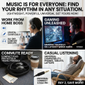 Pro-Studio Wired Over-Ear Headphones | Pure Audio No-Mic Headset | 3.5mm Universal Wired Connection with Ultra-HD Bass & Surround Sound | Foldable Ergonomic Headphone for Gaming, Music & Movies – One Click Pick. 