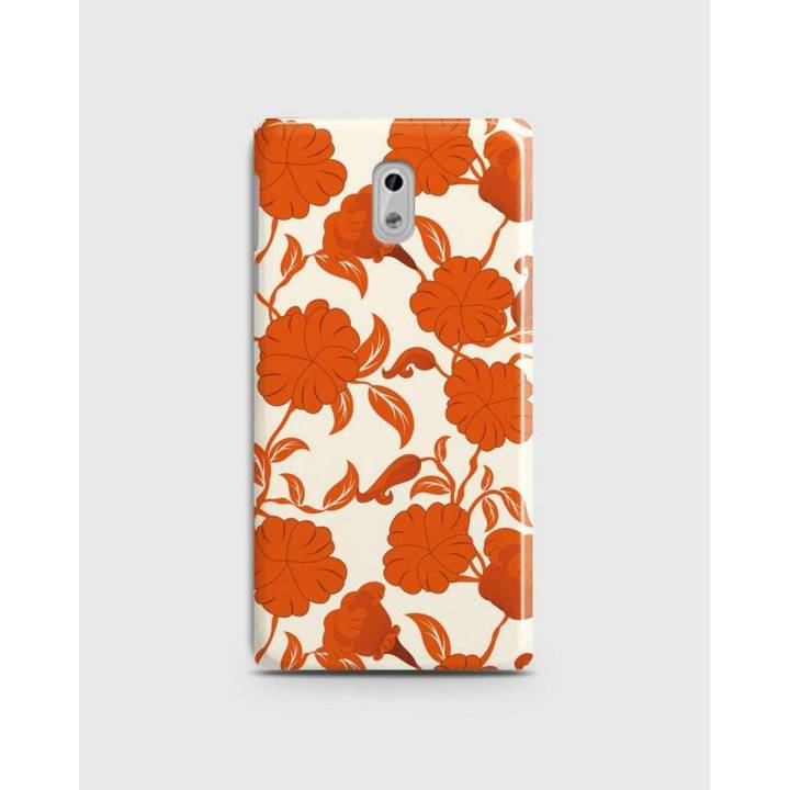 Nokia 6 3D Hard Cover Case Orange Berry - 1Cover692