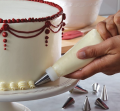 Cakeware 13 Piece Cake Decorating Set Frosting Icing Piping Bag Tips With Steel Nozzles. 