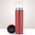 Customized Temperature Display LED Smart Water Bottle, Stainless Steel 500ml Bottle for School Kids and Gym Uses. 