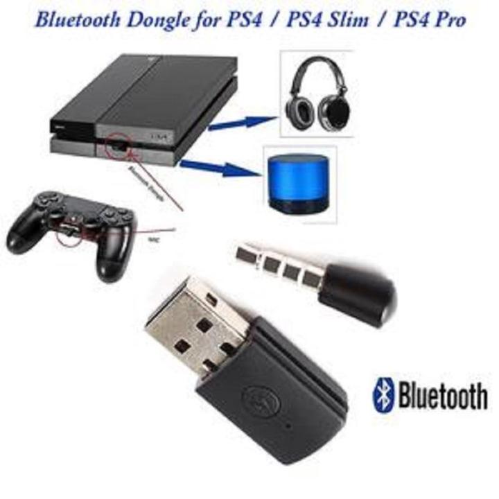 Wireless Bluetooth Headphone Microphone Adapter/Dongle for PS4