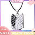 &lt;wholesale&gt;Necklace Funny Creative Attack On Titan Anime Cosplay Necklace for Women. 