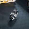 Stainless steel vintage gothic rings jewelry classic unique irregular silver rings for men Party. 