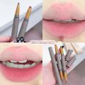 Double Ended Lip Liner Pen Thick 3D Lips Makeup Soft Matte Lipstick Pen Slender Lip Non-stick Cup Velvet Lipliner Cosmetics. 