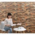 [1PCS] 3D Brick Stone Wall Sticker Self-Adhesive Foam Wallpaper Panels Room Decal 77x70cm. 