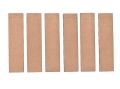 MDF Wood Cutouts Rectangular Wall hangings - Plain MDF Blanks Cutouts wiith Holes for Painting Wooden Sheet Craft, Decoupage, Resin Art Work (29 cm x 7 cm) (thinkness 3.2mm). 