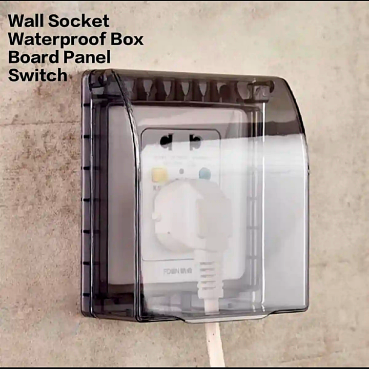 Universal Waterproof Wall Socket Cover China Fitting Sheet Cover Switch Box Cover Protector Child kids Safety Cover 1 Pcs